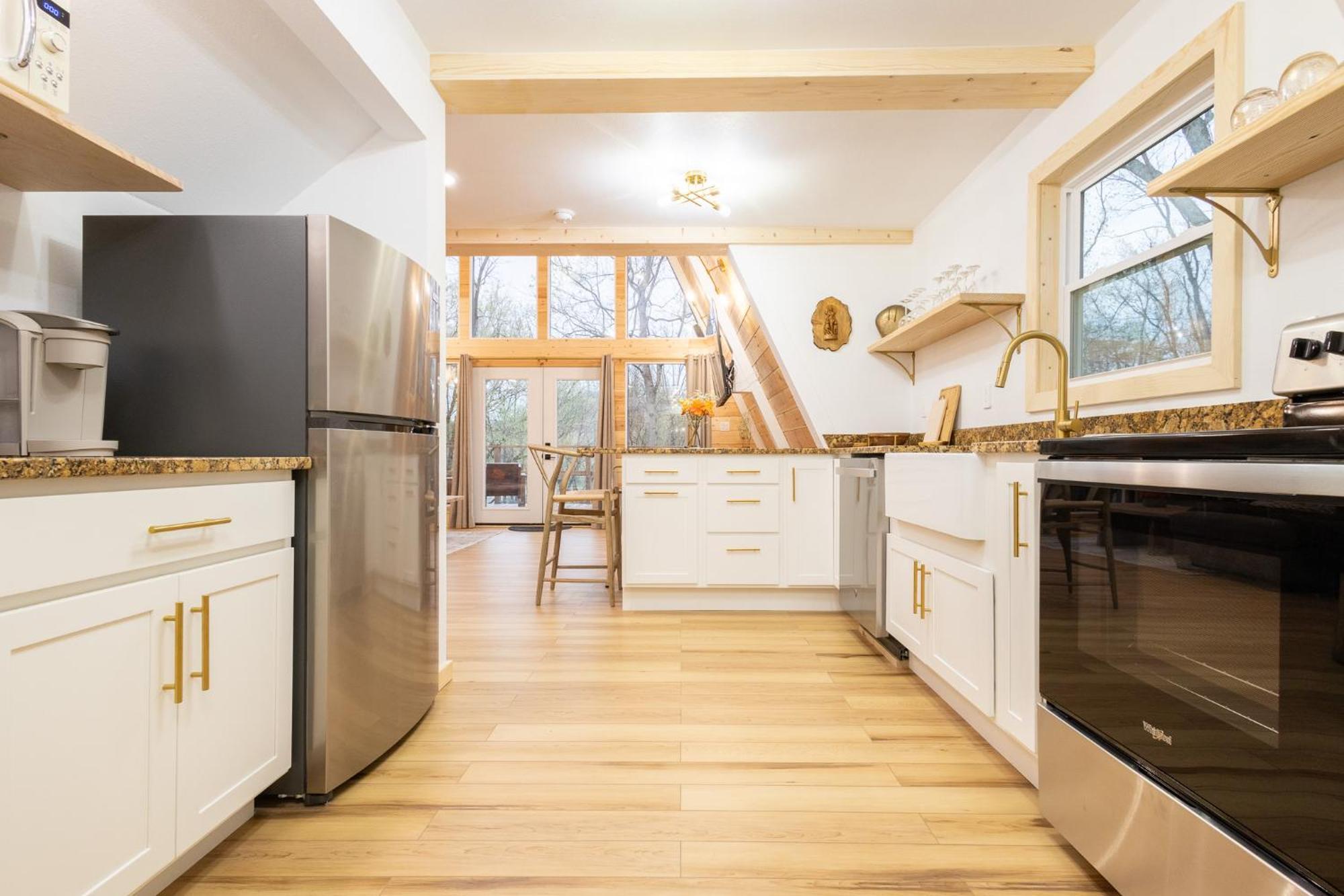 Valhalla Cabins Aframes With Hot Tubs & Sauna 코스비 외부 사진